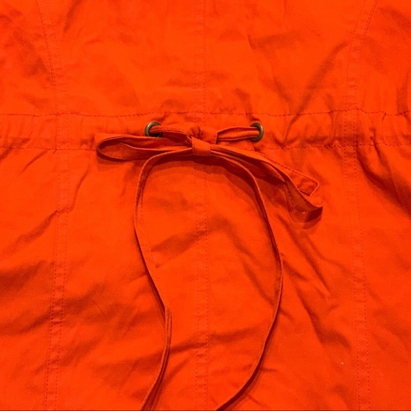 Anthropology TULLE Orange Hooded Lined Jacket - Picture 7 of 10